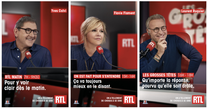 Rentrée : RTL lance une nouvelle campagne publicitaire Rentrée : RTL lance une nouvelle campagne publicitaire