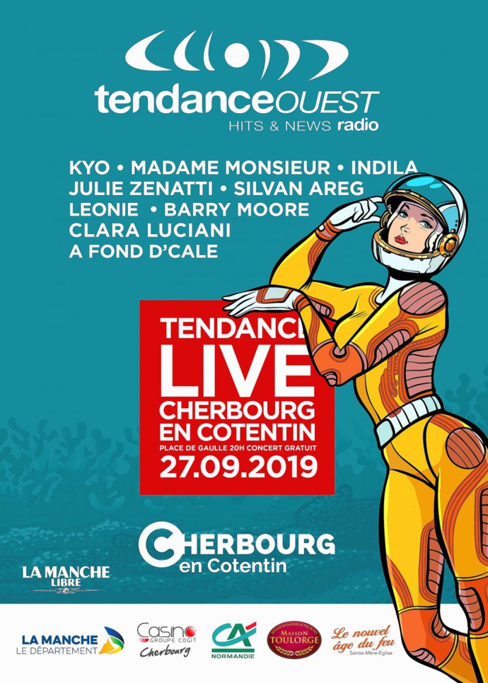 Tendance Ouest : un "Tendance Live" à Cherbourg Tendance Ouest : un "Tendance Live" à Cherbourg