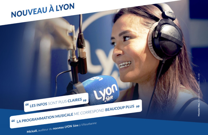 Lyon 1ère lance sa première campagne TV et presse Lyon 1ère lance sa première campagne TV et presse