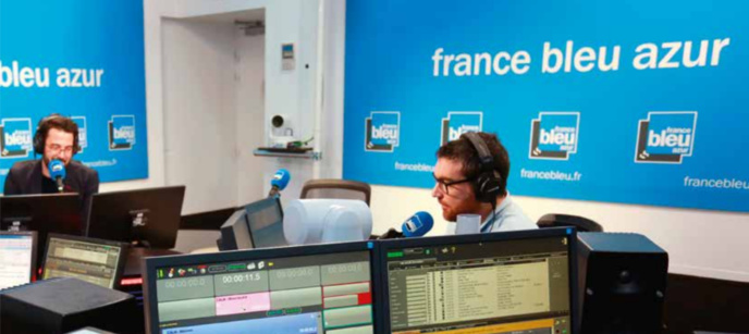 Les studios de France Bleu Azur © Benjamin Vergély Les studios de France Bleu Azur © Benjamin Vergély