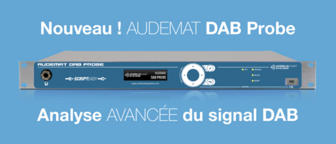 Audemat DAB Probe : une nouvelle version disponible Audemat DAB Probe : une nouvelle version disponible