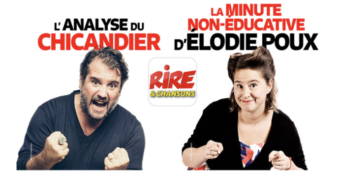 Élodie Poux et Chicandier rejoignent Rire & Chansons