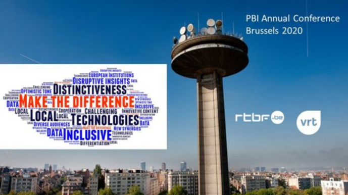 La conférence "Public Broadcasters Interational 2020" se tiendra à Bruxelles du 14 au 16 octobre 2020