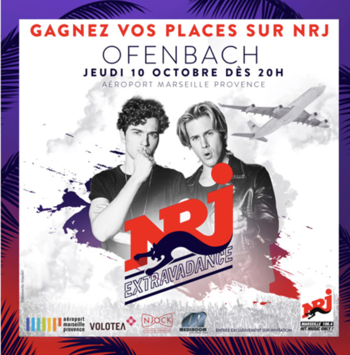 NRJ : un concert à l'aéroport de Marseille Provence