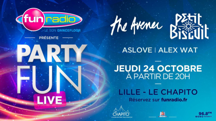 Lille : Fun Radio lance sa tournée "Party Fun Live" Lille : Fun Radio lance sa tournée "Party Fun Live"