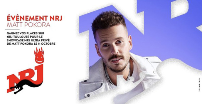 Matt Pokora en showcase avec NRJ Matt Pokora en showcase avec NRJ