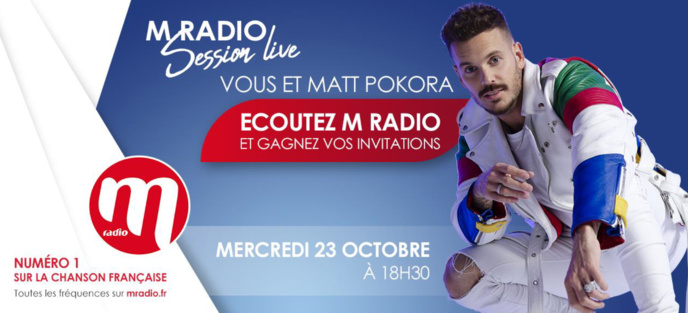 M Radio : un "M Radio Session Live" avec Matt Pokora M Radio : un "M Radio Session Live" avec Matt Pokora