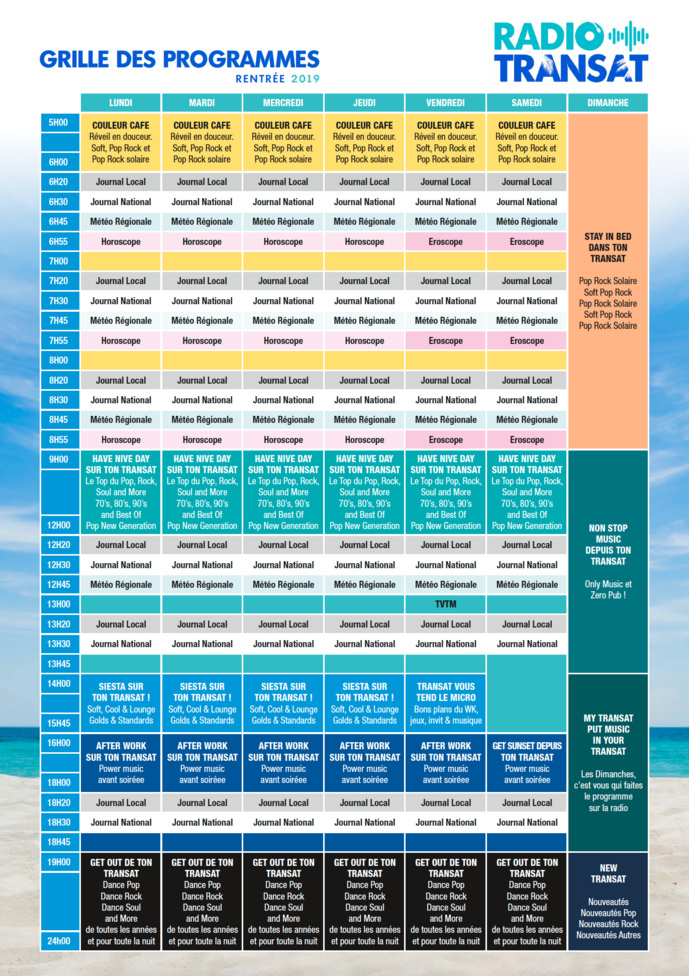 Radio Transat a fait sa rentrée Radio Transat a fait sa rentrée