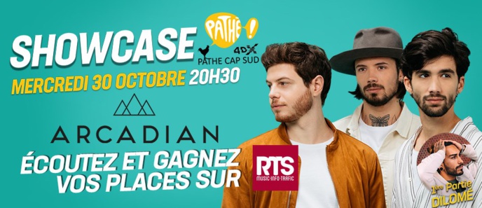 RTS : un concert privé avec Arcadian RTS : un concert privé avec Arcadian