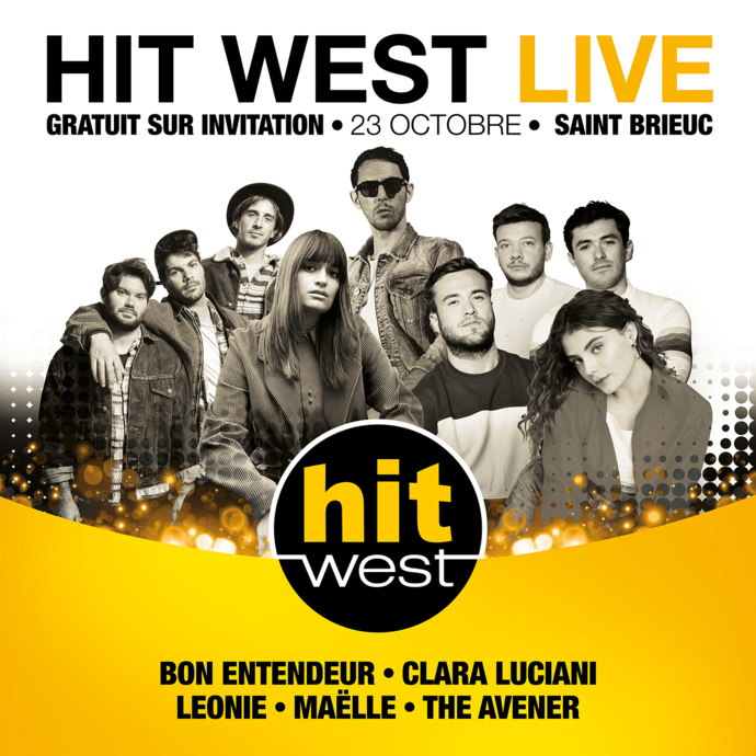 Hit West organise un "Hit West Live" à Saint-Brieuc Hit West organise un "Hit West Live" à Saint-Brieuc