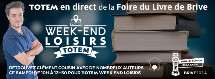 Totem se délocalise à Brive pour la Foire du Livre Totem se délocalise à Brive pour la Foire du Livre