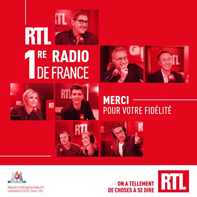 RTL revendique sa place de "Première radio de France"