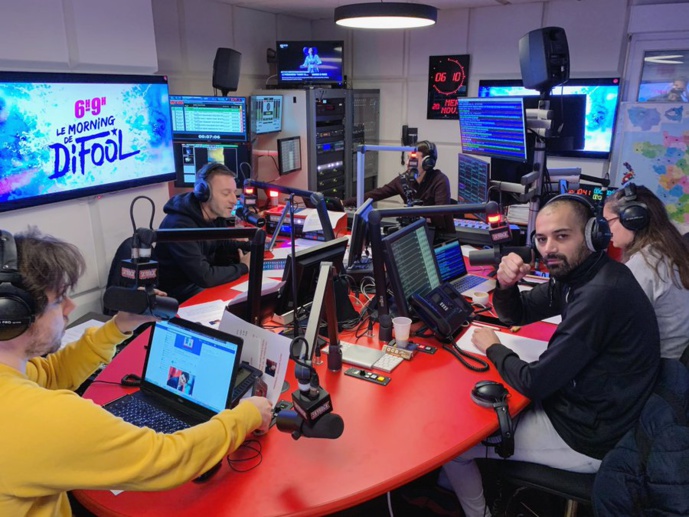"Le Morning de Difool", la matinale de Skyrock © Twitter Skyrock "Le Morning de Difool", la matinale de Skyrock © Twitter Skyrock