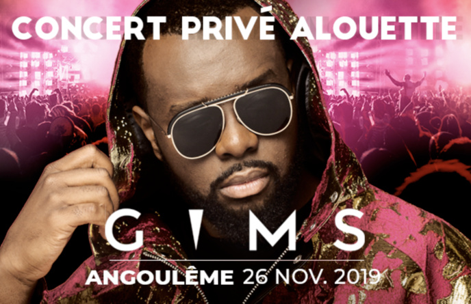 Gims en concert privé avec Alouette Gims en concert privé avec Alouette