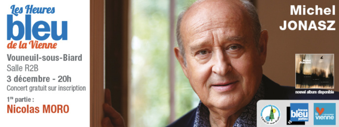 France Bleu Poitou : un concert avec Michel Jonasz France Bleu Poitou : un concert avec Michel Jonasz