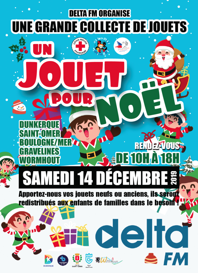 Delta FM organise une grande collecte de jouets Delta FM organise une grande collecte de jouets