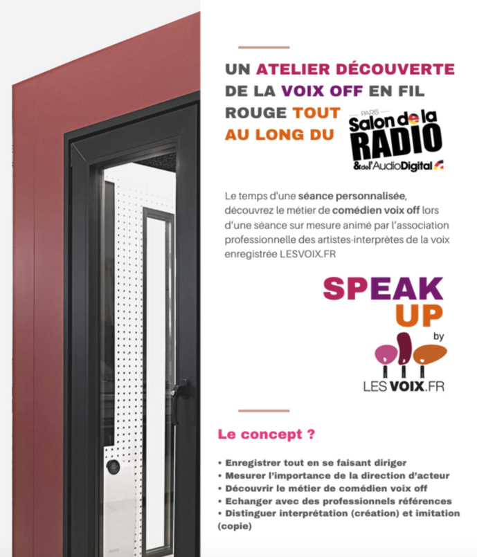 Salon de la Radio : une animation pour découvrir la voix off Salon de la Radio : une animation pour découvrir la voix off