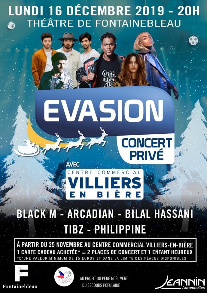 Évasion soutient le Père Noël Vert du Secours Populaire Évasion soutient le Père Noël Vert du Secours Populaire