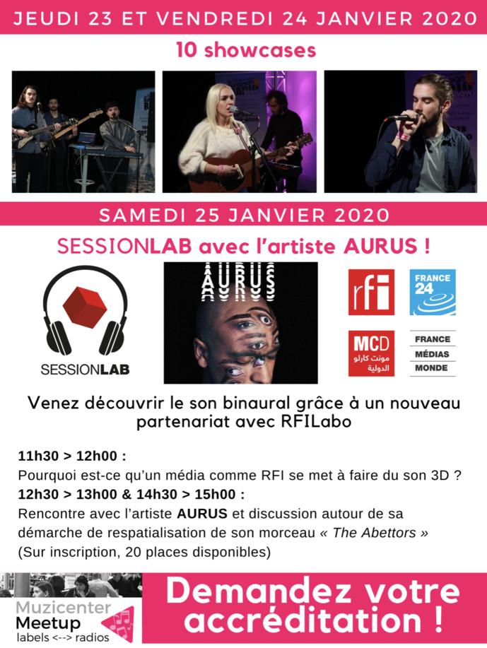 Dix showcases au Salon de la Radio Dix showcases au Salon de la Radio