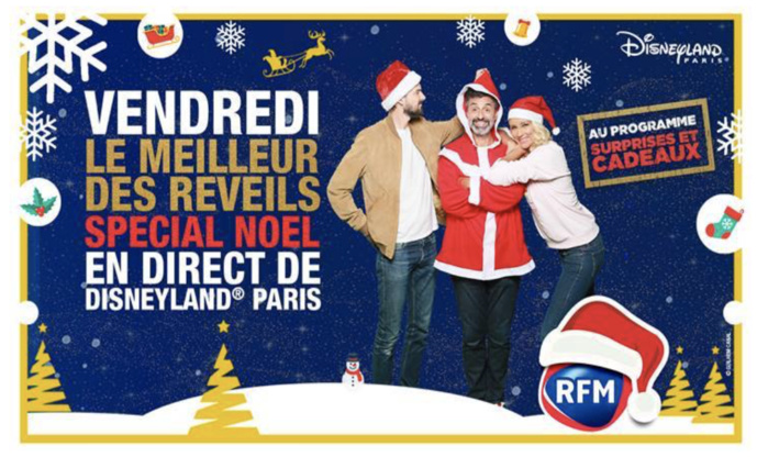 La matinale de RFM en direct de Disneyland Paris La matinale de RFM en direct de Disneyland Paris
