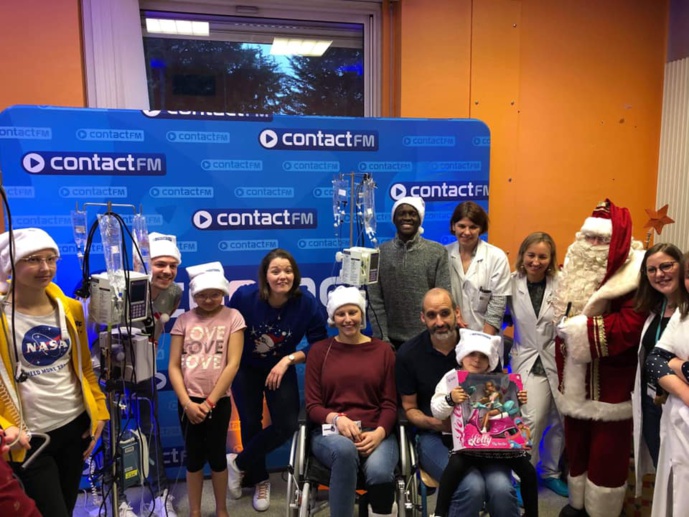 Contact FM était en direct du centre hospitalier de Lille Contact FM était en direct du centre hospitalier de Lille