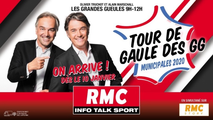 RMC : les Grandes Gueules partent en tournée RMC : les Grandes Gueules partent en tournée