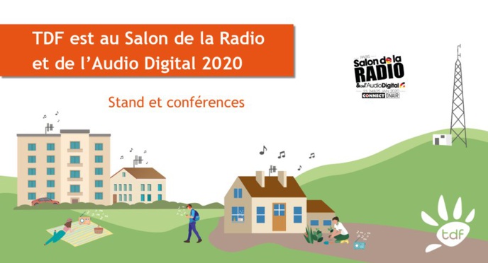 TDF présent au Salon de la Radio et de l'Audio Digital TDF présent au Salon de la Radio et de l'Audio Digital