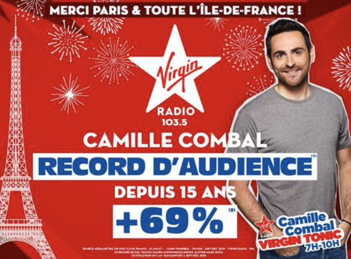 Hausse de la PDA pour la matinale de Virgin Radio Hausse de la PDA pour la matinale de Virgin Radio