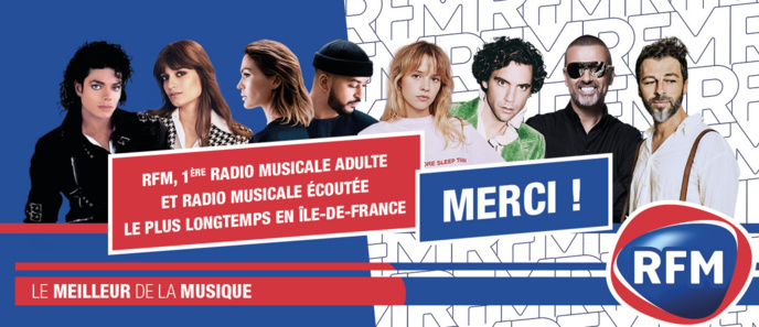 280 000 franciliens écoutent RFM en Île-de-France 280 000 franciliens écoutent RFM en Île-de-France