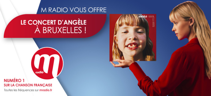 Angèle en concert avec M Radio Angèle en concert avec M Radio