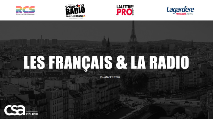 Etude exclusive : les Français fortement attachés à la radio Etude exclusive : les Français fortement attachés à la radio