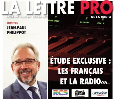 Voici votre magazine en Flipbook n°119 de la Lettre Pro de la Radio