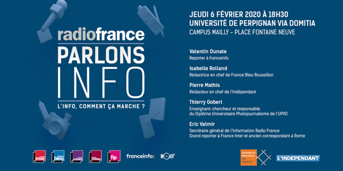 "Parlons INFO" avec les journalistes de Radio France "Parlons INFO" avec les journalistes de Radio France