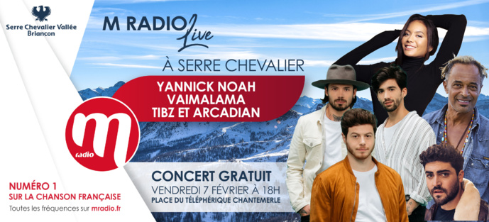 M Radio prend de l’altitude à Serre-Chevalier M Radio prend de l’altitude à Serre-Chevalier