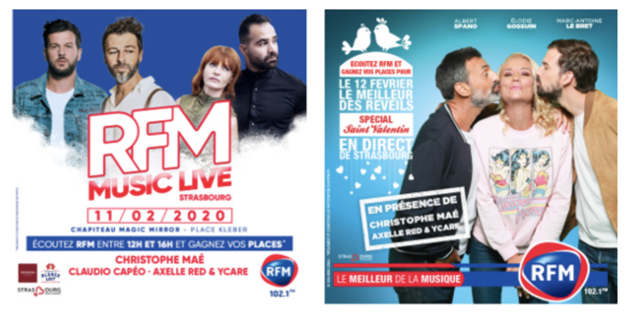 RFM à Strasbourg organise deux événements RFM à Strasbourg organise deux événements