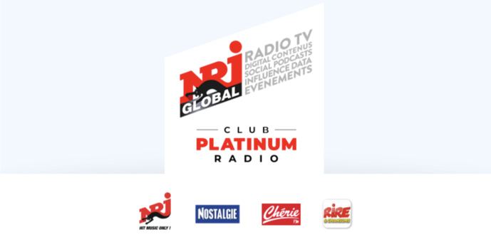 NRJ Global lance le Club Platinium Radio NRJ Global lance le Club Platinium Radio