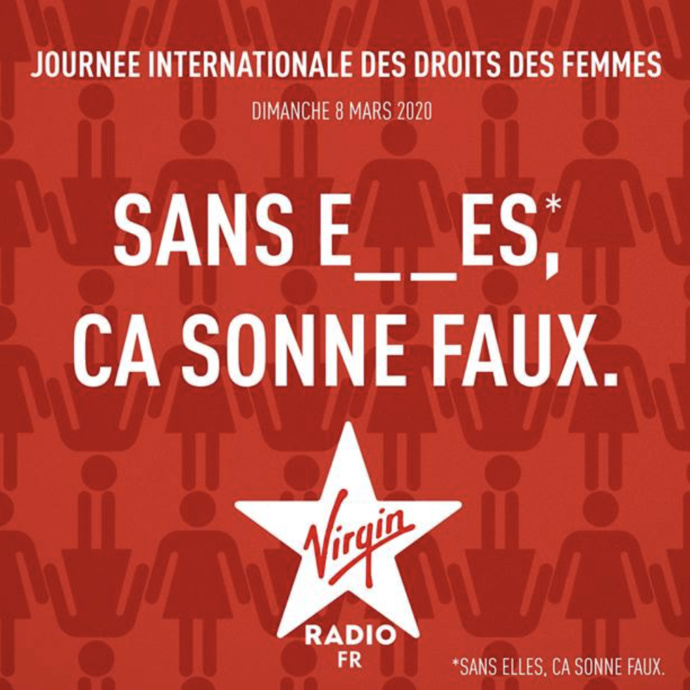 Virgin Radio : une campagne dénommée "Sans elles, ça sonne faux"