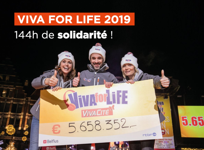 VivaCité : 136 projets financés grâce à "Viva for Life" VivaCité : 136 projets financés grâce à "Viva for Life"