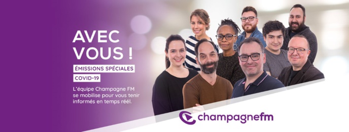 Covid-19 : Champagne FM mobilisée pour ses auditeurs