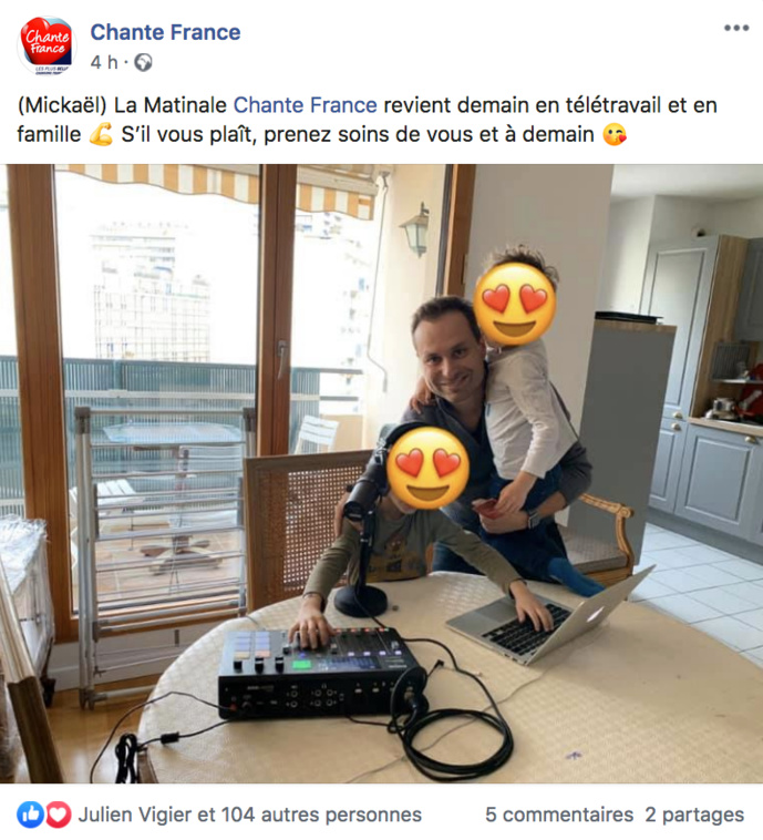 Covid-19 - Quand les animateurs et journalistes font de la radio ... à la maison Covid-19 - Quand les animateurs et journalistes font de la radio ... à la maison