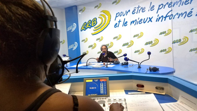 Depuis 2003, Lionel Sabot présente l’info sur RRB. © D.R. Depuis 2003, Lionel Sabot présente l’info sur RRB. © D.R.