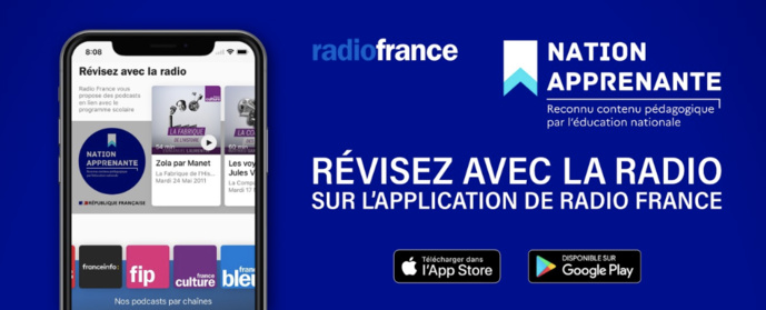 Covid-19 : Radio France s'associe à l'opération "Nation apprenante" Covid-19 : Radio France s'associe à l'opération "Nation apprenante"