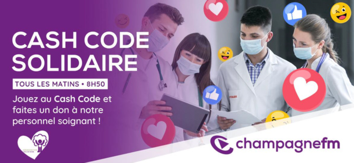 Covid-19 : Champagne FM soutient financièrement les soignants Covid-19 : Champagne FM soutient financièrement les soignants