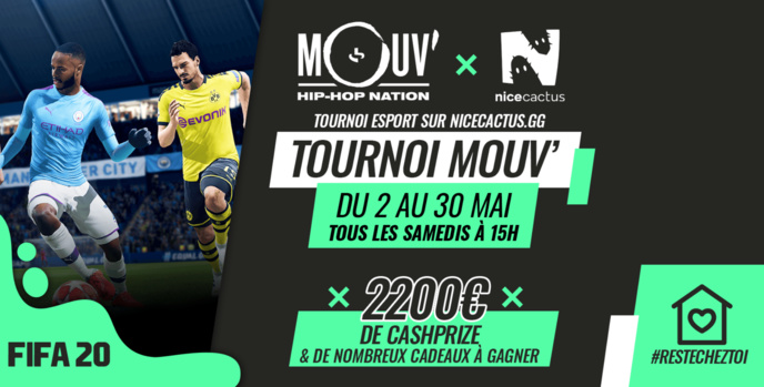 Mouv' lance son premier tournoi e-sport avec Nicecactus Mouv' lance son premier tournoi e-sport avec Nicecactus