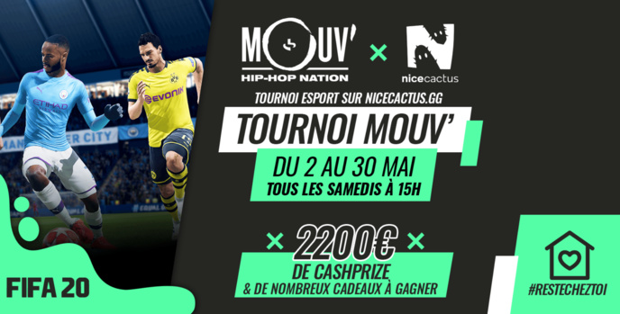 Mouv' lance son premier tournoi e-sport avec Nicecactus