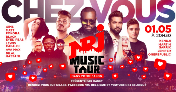 NRJ prépare un "NRJ Music Tour" dans votre salon NRJ prépare un "NRJ Music Tour" dans votre salon