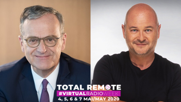 Roch-Olivier Maistre et Cauet en ouverture de la Virtual Radio Week