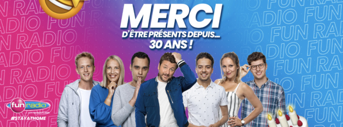 Aujourd'hui, Fun Radio Belgique a 30 ans Aujourd'hui, Fun Radio Belgique a 30 ans