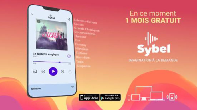 Sybel part en campagne sur M6 Sybel part en campagne sur M6