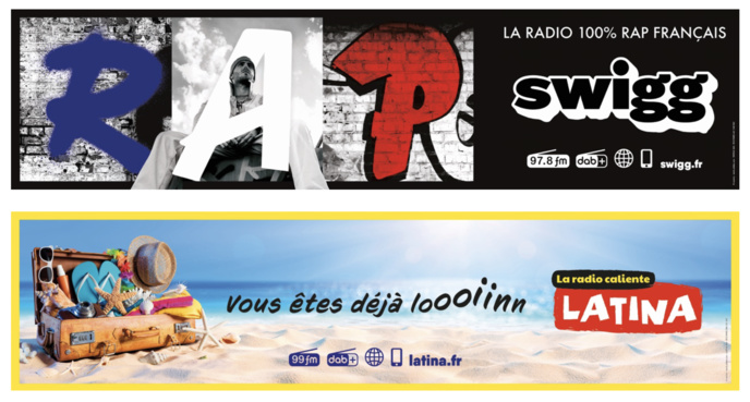 Swigg et Latina s’affichent sur les bus parisiens Swigg et Latina s’affichent sur les bus parisiens